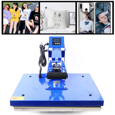 16"x20" Auto Open Heat Press Machine T-shirt Sublimation Transfer Clamshell 110v