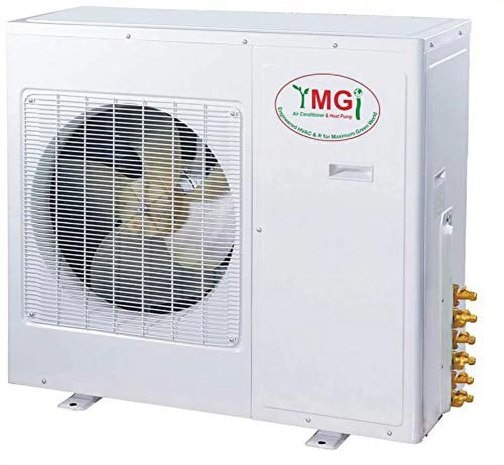 Multi Zone Mini Split Ductless Air Conditioner Tri Zone 9000 12000 18000 3 Zone Pre-Charged Inverter Compressor Includes Three Free 25ft Linesets US Parts & Tech Support