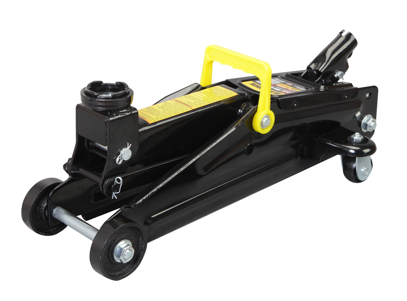 Black Jack 2.25 Ton Trolley Jack with 2.25 Ton Jack Stands in Case Black - T82253W