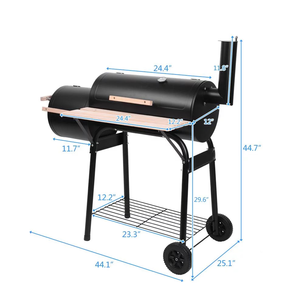 SalonMore Outdoor Charcoal Grill Barbecue Grill for Camping or Backyard