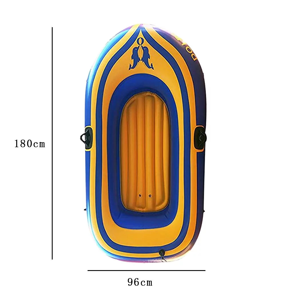 YDNGF Thickened Pvc Inflatable 2person Kayak Rafting Boat Inflatable Boat 2person Boat Dinghy Sports Leisure Inflatable Fishing Rafting Water