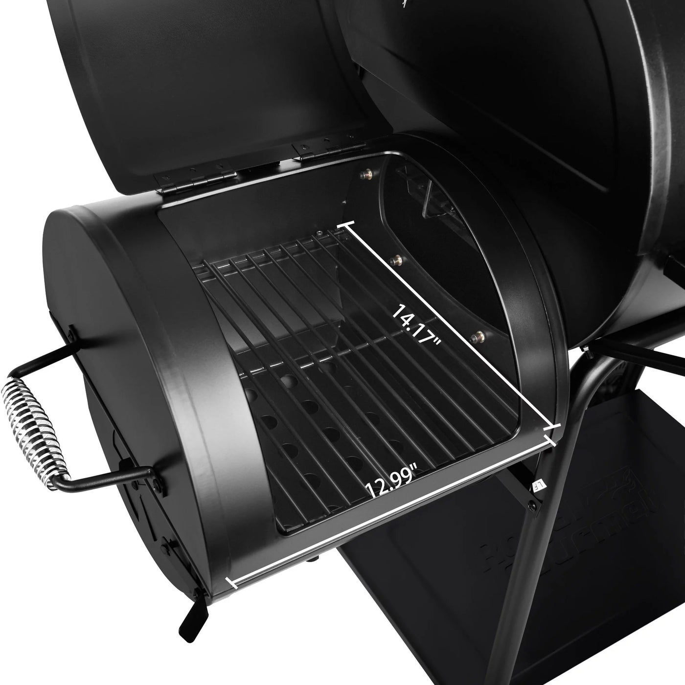 Royal Gourmet 30" CC1830F Charcoal Grill with Offset Smoker