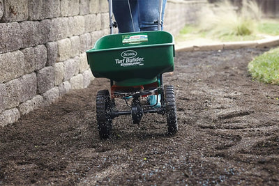 Scotts Turf Builder EdgeGuard Mini Broadcast Spreader