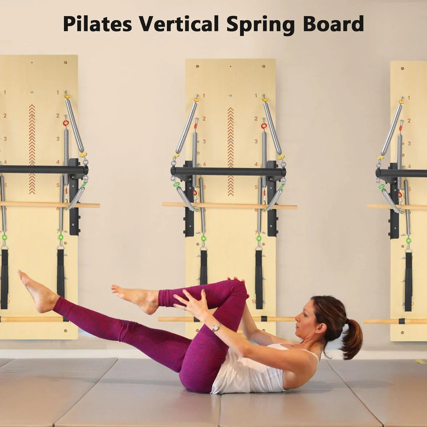 ARKANTOS Pilates Springboard, Exercise Equipment for The Home, Studio