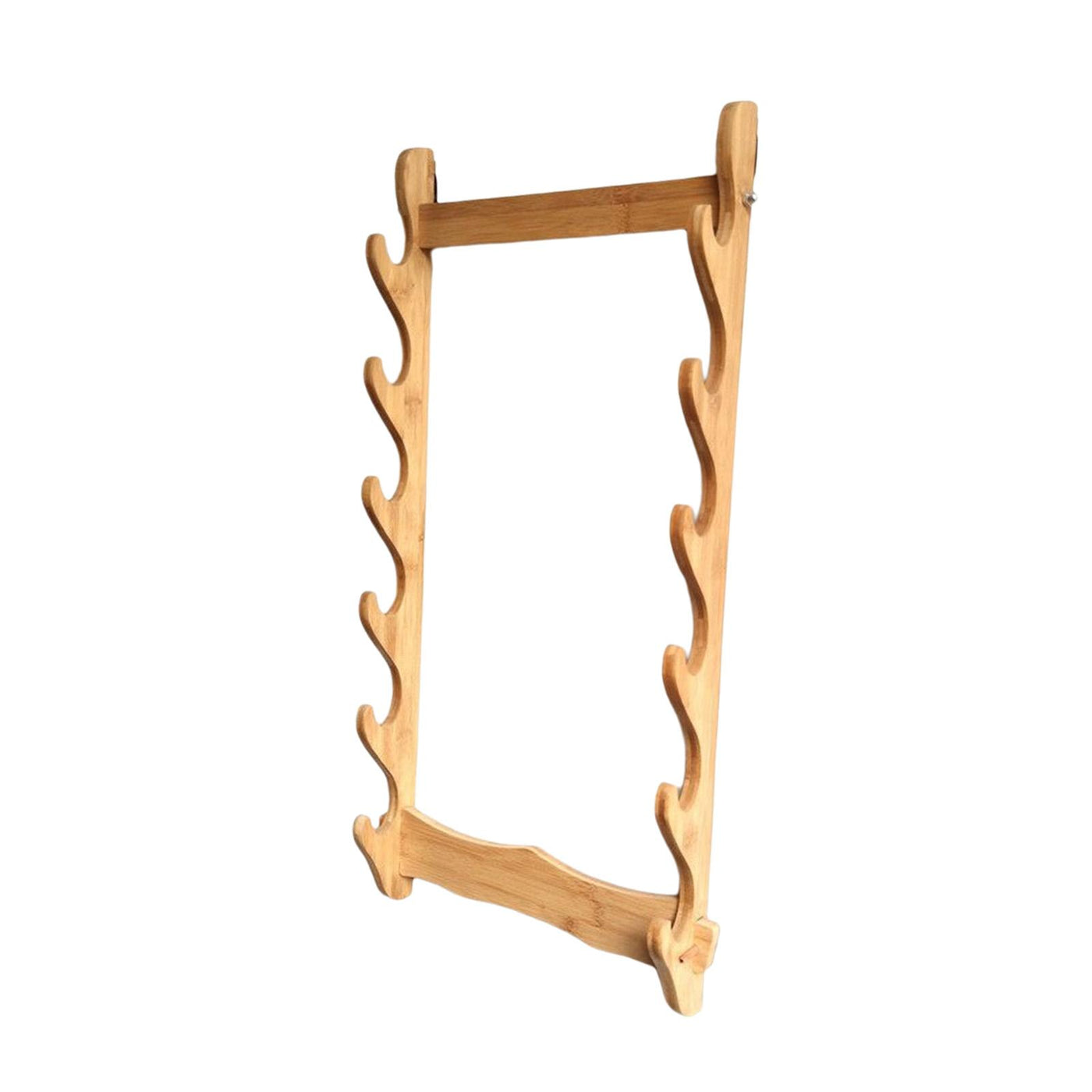 Solid Wood Wall Display Rack, Wall Mounted Bracket Hanger, Wooden Frame Rack, Horizontal Support for Room Dojo Tier