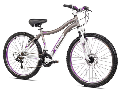 Genesis 26" Whirlwind Women's Mountain Bike, Gray