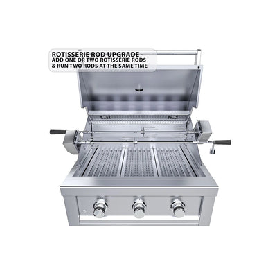 Ruby 3 Burner Pro-Sear 30"- Natural Gas