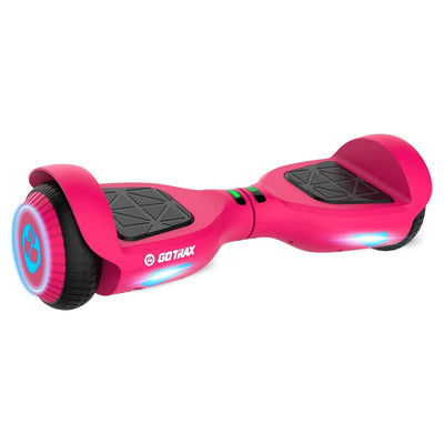 GOTRAX Edge Hoverboard for Kids Adults, 6.5" Tires 6.2mph & 2.5 Miles Self Balancing Scooter, Pink