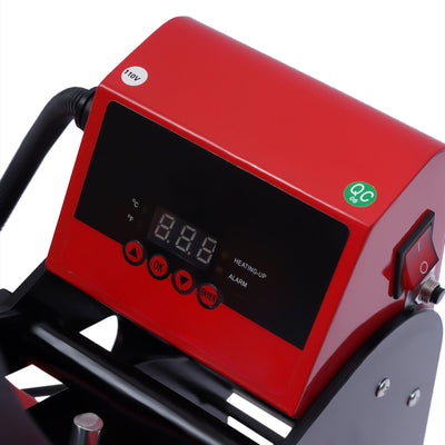 16" x 20" Clamshell Semi-Auto Open Heat Press Machine Slide Out Function Heavy Heat Press Machine