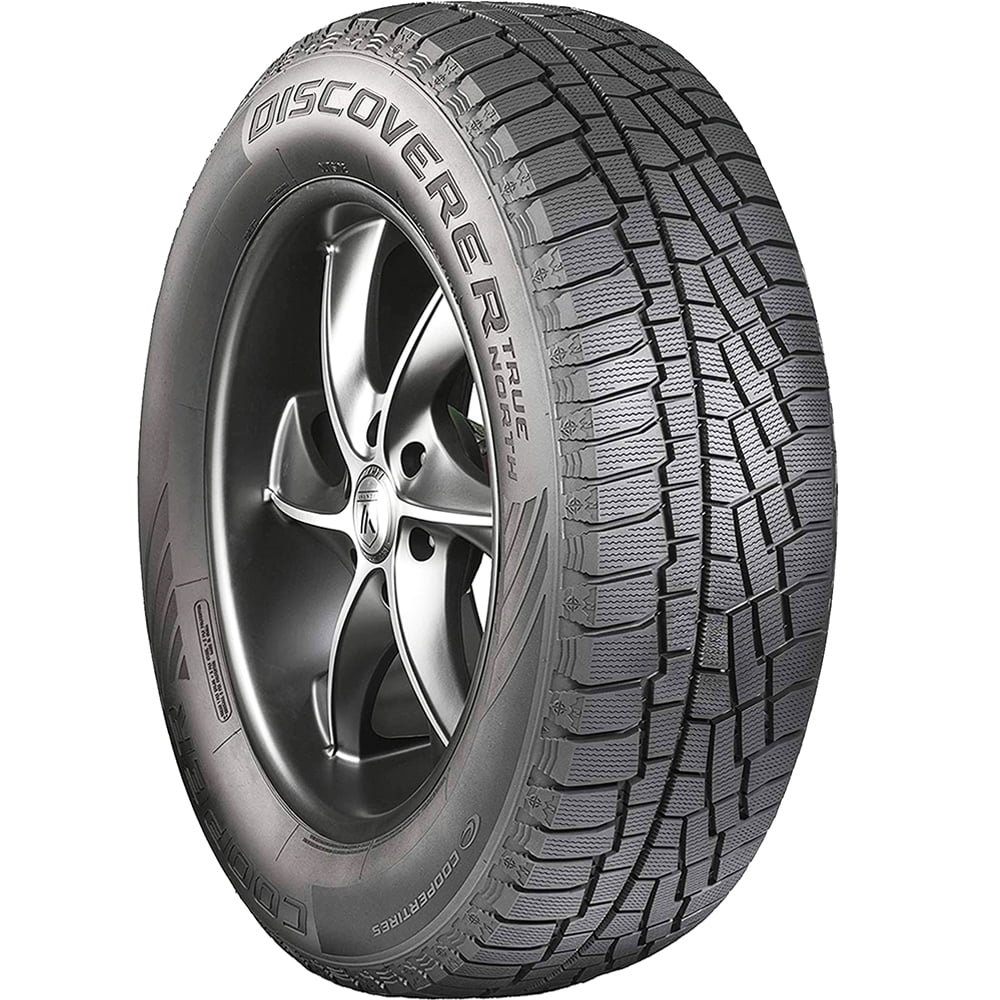 Pair of 2 (TWO) Cooper Discoverer True North 235/45R18 98H XL (Studless) Snow Winter Tires Fits: 2012-15 Buick Verano Leather, 2016-18 Volkswagen Passat R-Line