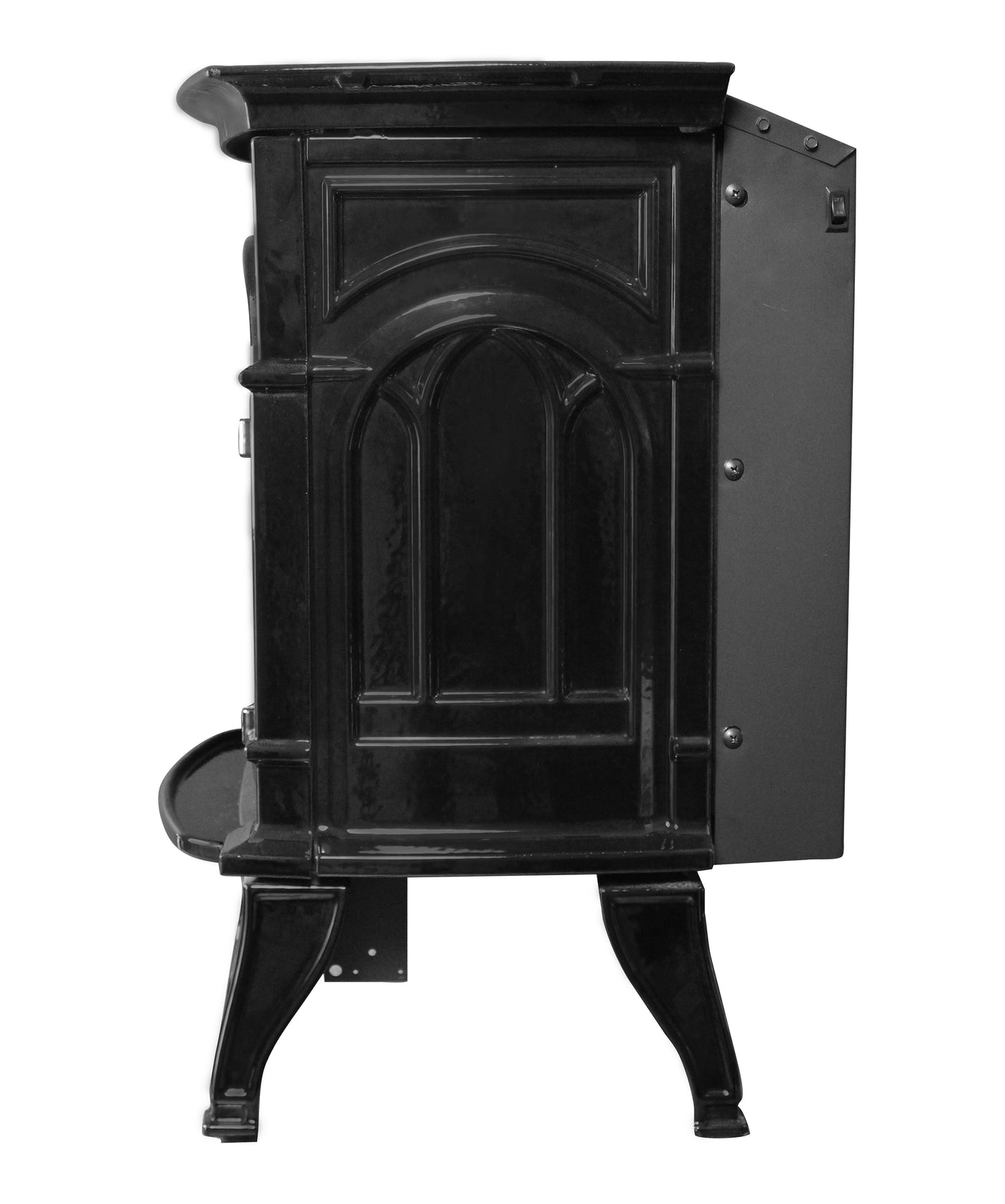 Ashley Hearth 1000 sq ft. Vent-Free Natural Gas Stove, Black