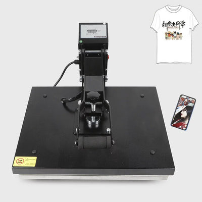 Mkyiongou 16" x 20" Clamshell T-shirt Sublimation Heat Press Transfer Machine Large Size