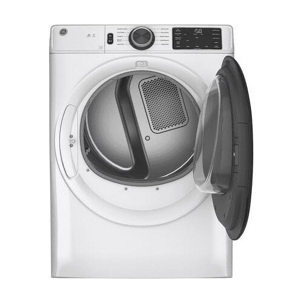 GE Long Vent 7.8 cu. ft. Capacity Smart Electric Dryer with Sanitize Cycle