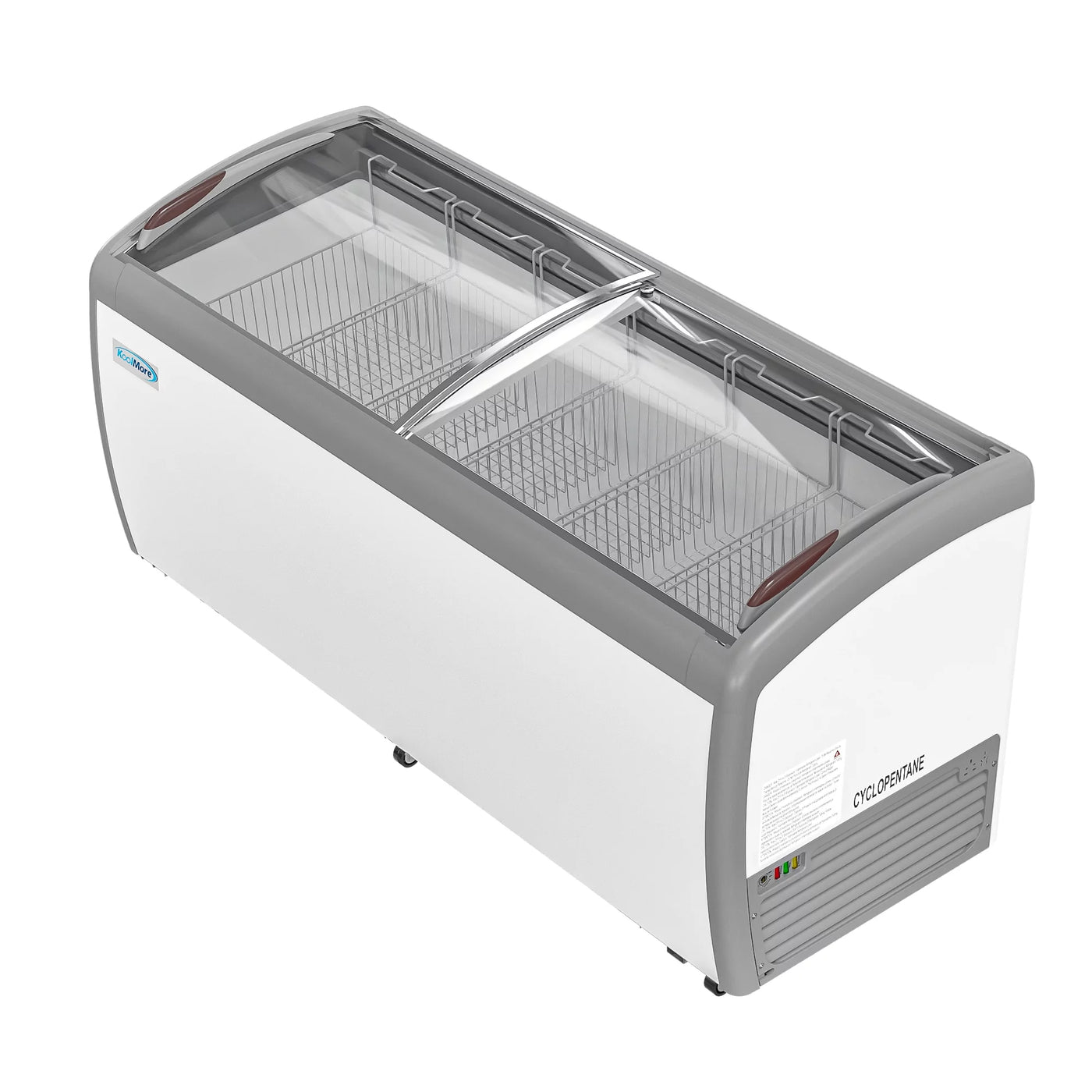 KoolMore 71 in. Commercial Ice Cream Display Freezer, 20 cu. ft.