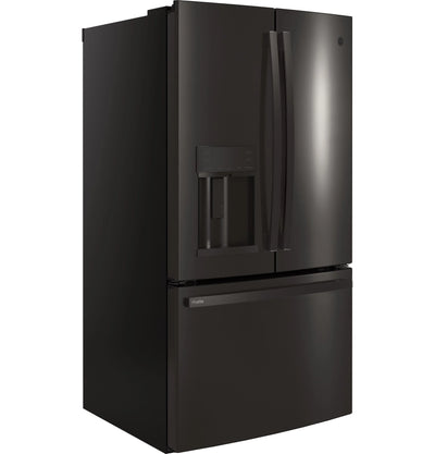 GE Appliances PFE28KBLTS 36 Inch French Door Refrigerator Black Stainless Steel