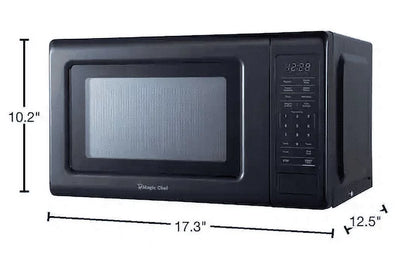 Magic Chef 0.7 cu. ft. 700-Watt Countertop Microwave in Black