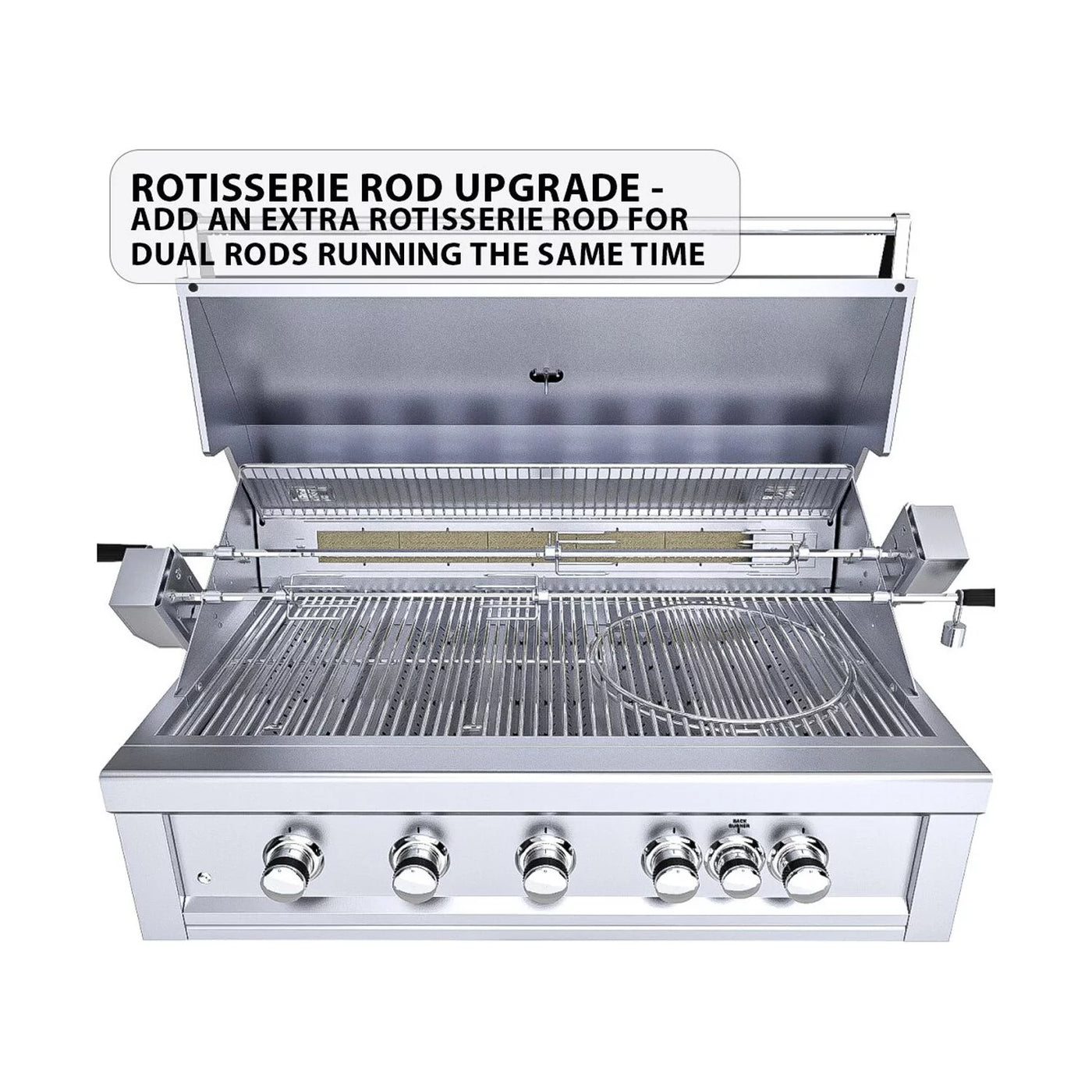 Ruby 5 Burner Pro-Sear 42" With IR- Natural Gas