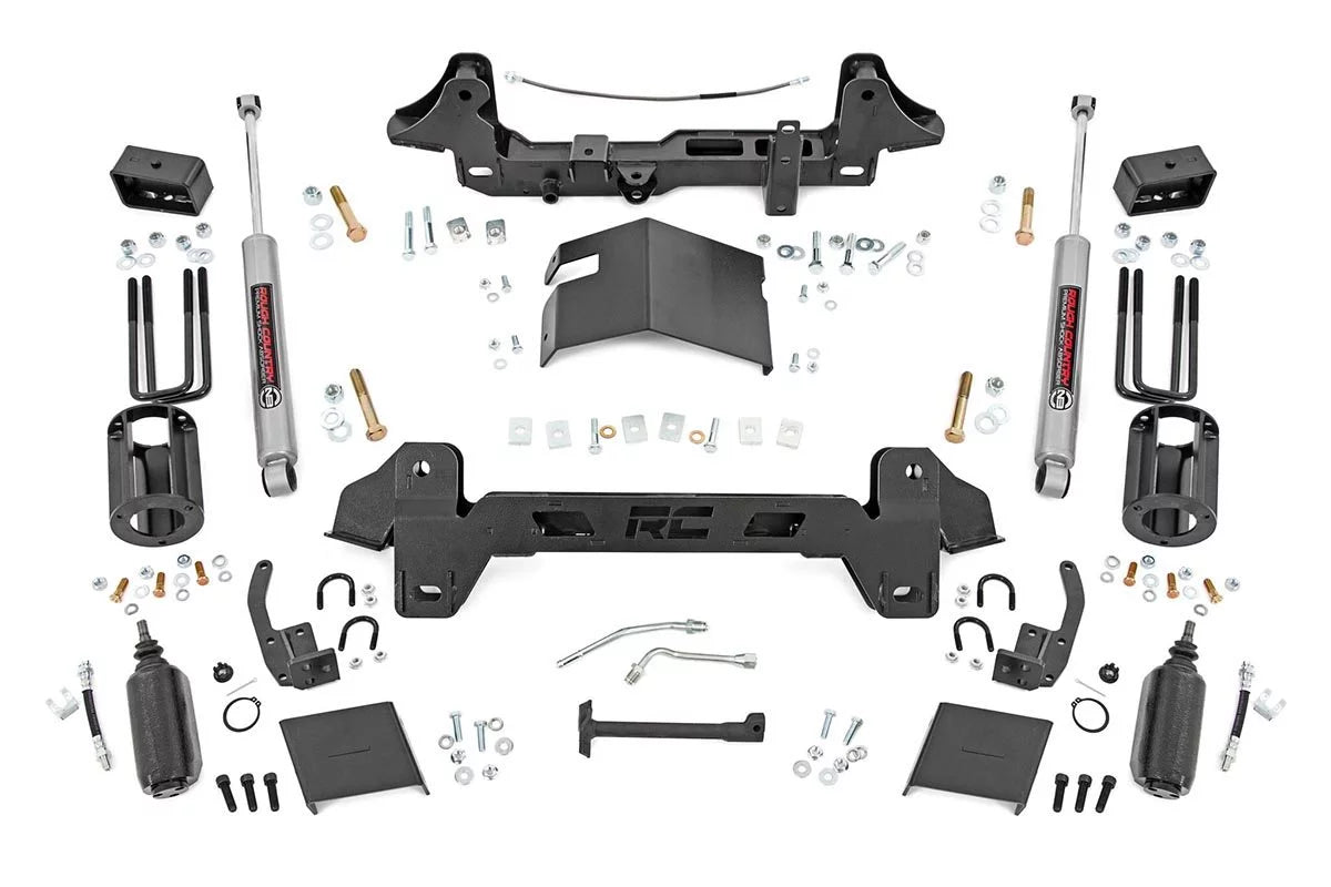 Rough Country 6" Lift Kit w/N3 Shocks for 1996-2004 Toyota Tacoma - 74130