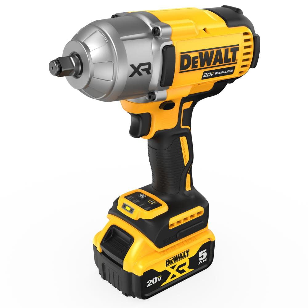 DEWALT 20V MAX* XR 1/2" High Torque Impact Wrench with Hog Ring Anvil