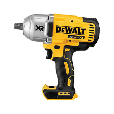 DEWALT 20V MAX XR 1/2" High Torque Impact Wrench, Cordless, Detent Anvil, Tool Only (DCF899B)