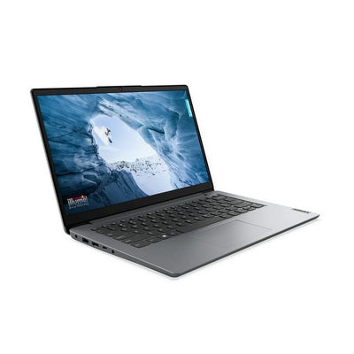 New Lenovo Ideapad 1i, 14.0" Laptop, Intel Celeron N4020, 4GB RAM, 64GB eMMC Storage, Cloud Grey, Windows 11 in S Mode