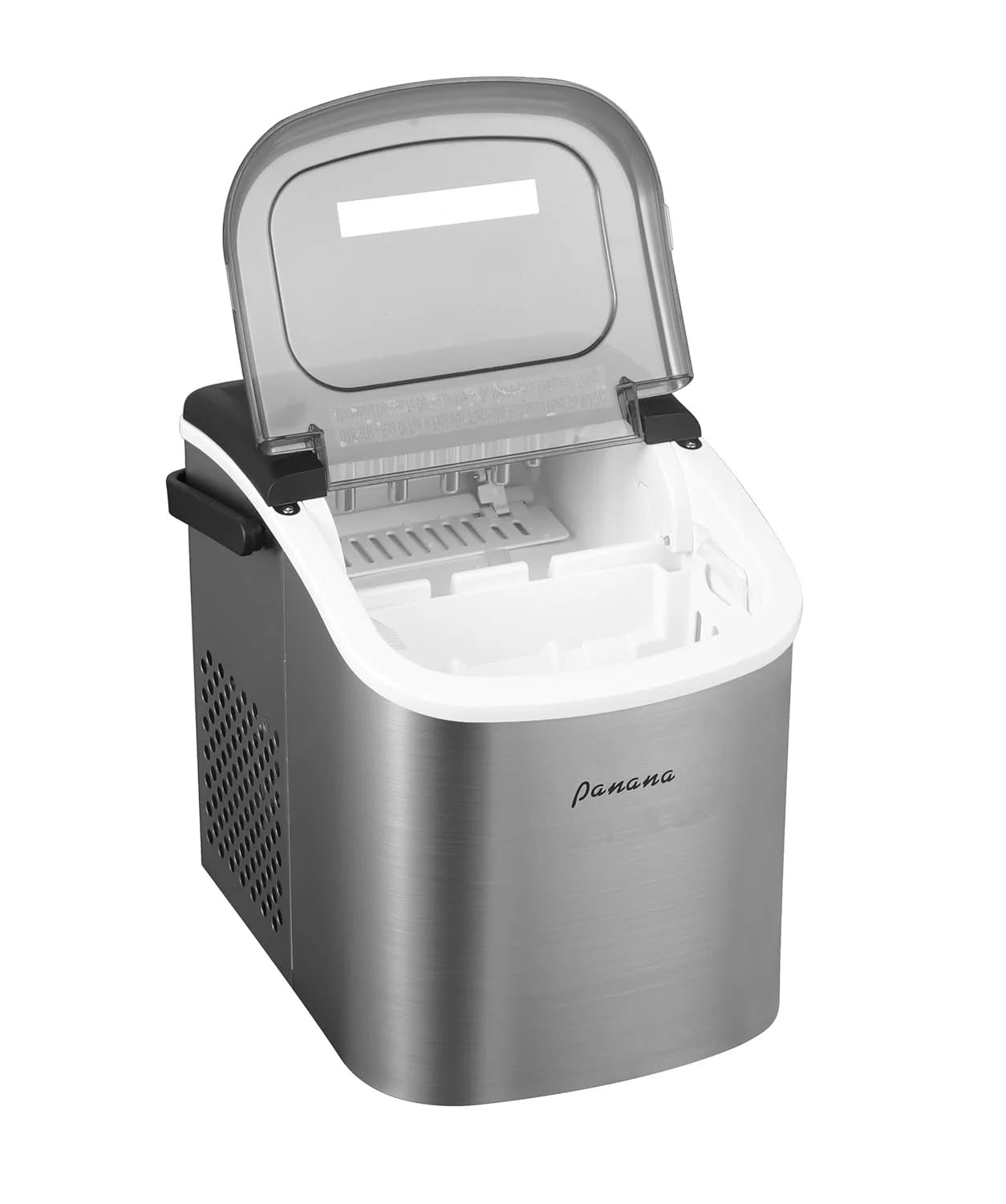 Countertop Ice Makers,Automatic Clean,Portable Ice Maker 9 Bullet Ice Ready in 7-12min,26.5lbs/24H,for Home/Kitchen/Office/Party,Black