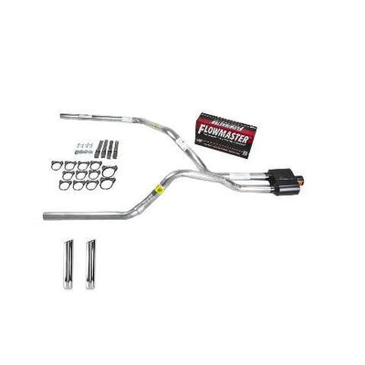 Silverado 88-95 dual exhaust 2.5 pipe Flowmaster Super 10 RW Tip