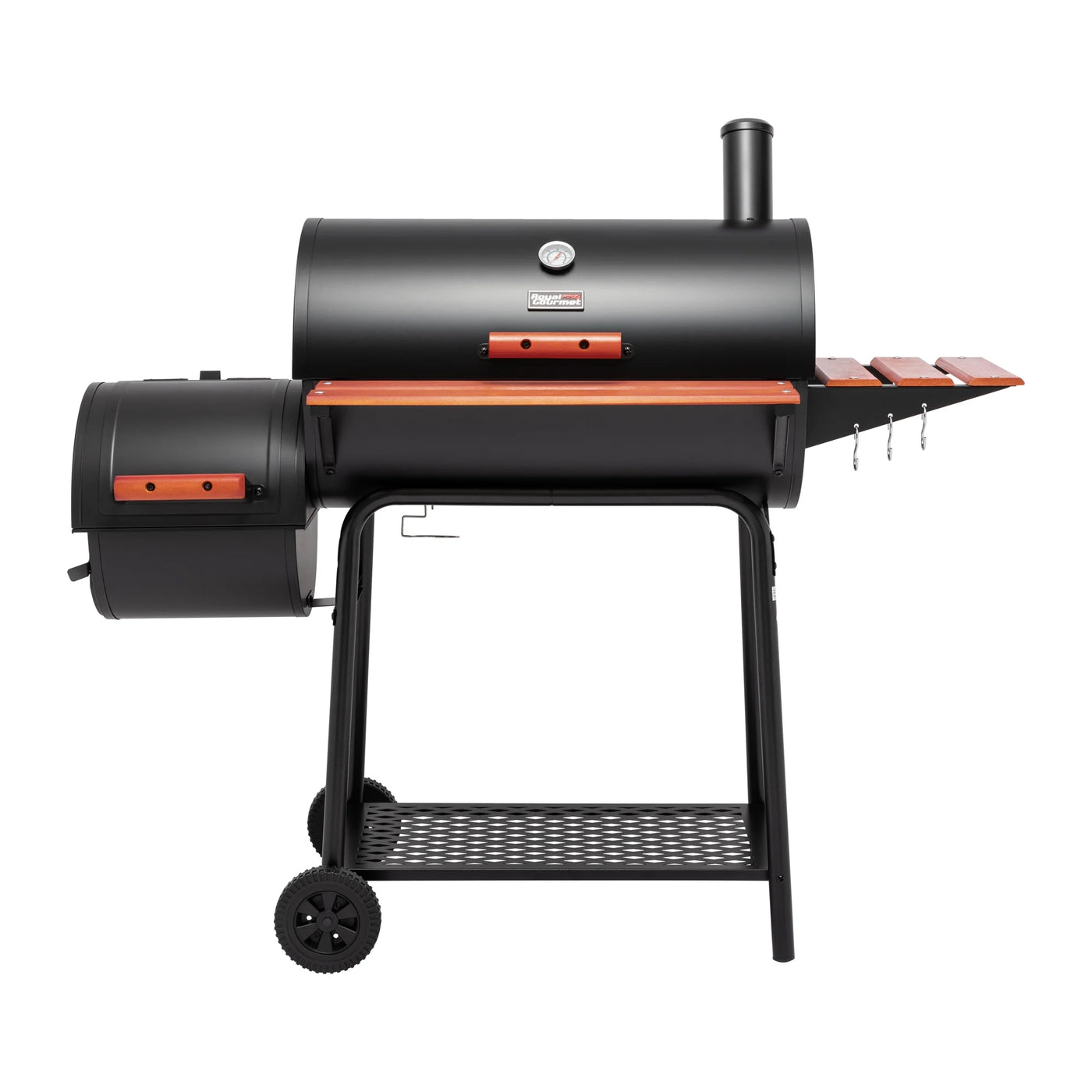 Royal Gourmet CC1830W 30" Barrel Charcoal Grill with Offset Smoker