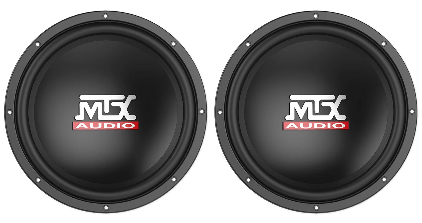 (2) MTX Audio Terminator TN12-04 12” 800 Watt 4 Ohm Car Subwoofers Subs