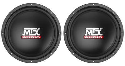 (2) MTX Audio Terminator TN12-04 12” 800 Watt 4 Ohm Car Subwoofers Subs