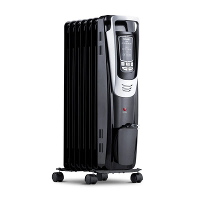 Newair Electric Oil-Filled Freestanding Space Heater, Indoor Personal Heater, 162 sq. ft. of Space