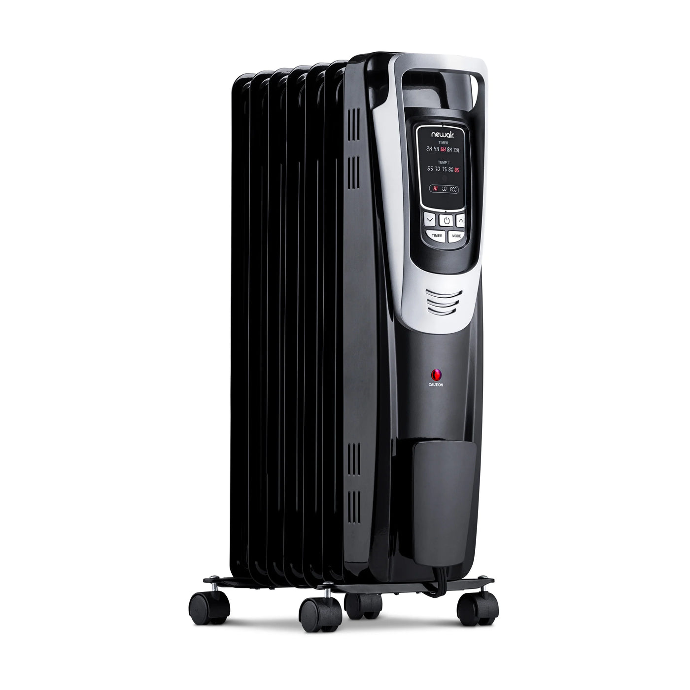 Newair Electric Oil-Filled Freestanding Space Heater, Indoor Personal Heater, 162 sq. ft. of Space