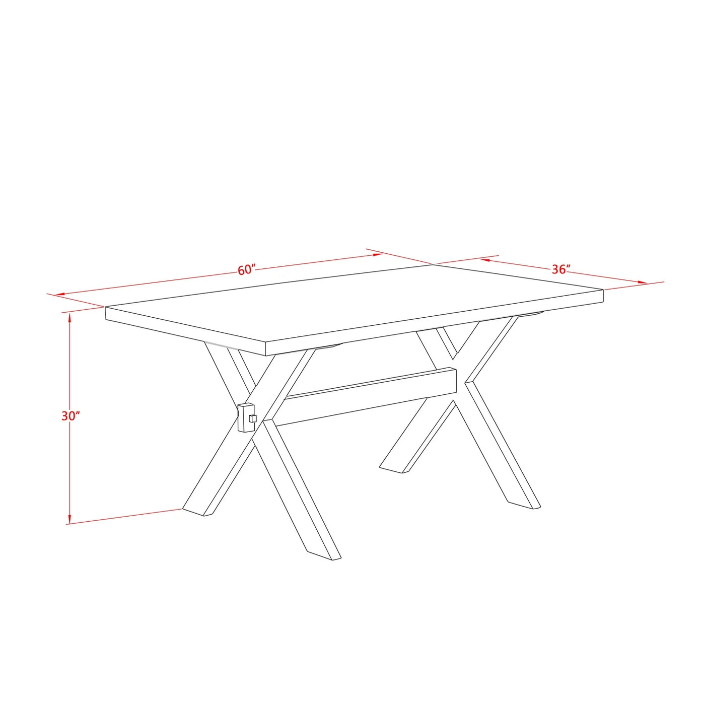 HomeStock H&made Home 5-Piece Dinette Set Included 4 Parson Chairs Upholstered Nails Head Seat & Stylish Chair Back & Dining Table With Table Top