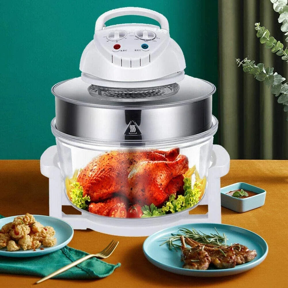 12L Air Fryer Electric Turbo Air Fryer Multifunction Convection Oven Oven Roaster Kitchen Food Cooker 110V