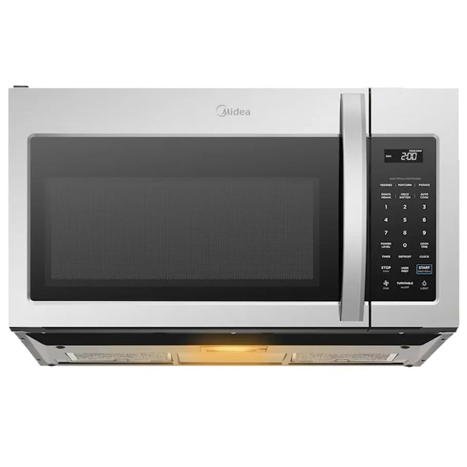 Midea 1.7 Cu. Ft. Stainless Steel Over-the-Range Microwave