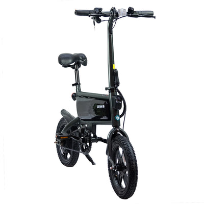 GOTRAX S2 14" Folding Electric Bike for Adults and Teens, 250W 15.5Mph, 15Miles LED Display Mini E-Bike for Commuting