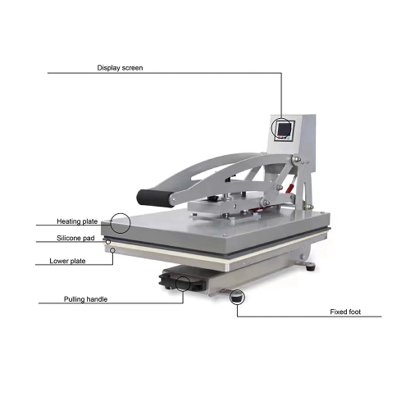 16x20 Auto Open Slide Out Heat Press Machine