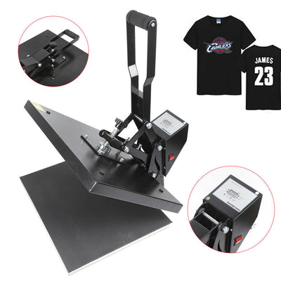 Mkyiongou 16" x 20" Clamshell T-shirt Sublimation Heat Press Transfer Machine Large Size