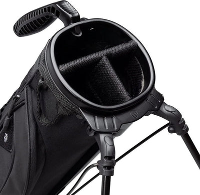 Sunday Golf Loma XL Bag - Lightweight Golf Bag with Strap and Stand – Easy to Carry Pitch n Putt Golf Bag – Golf Stand Bag for The Driving Range, Par 3 and Executive Courses, 3.4 pounds (Matte Black)