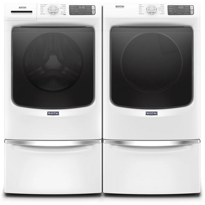 Maytag Med6630h 27" Wide 7.3 Cu Ft. Energy Star Rated Electric Dryer - White