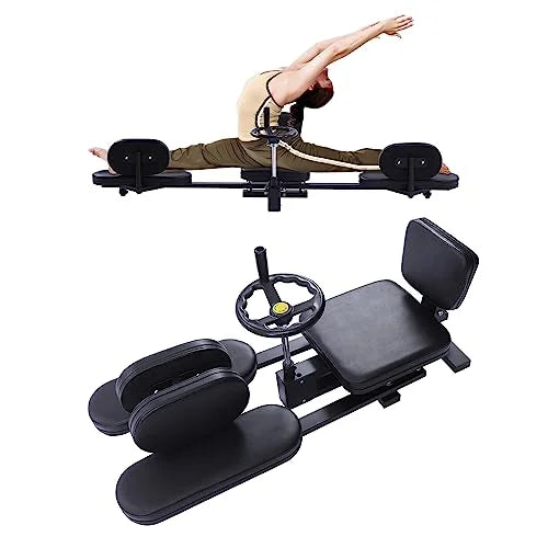 Leg Stretcher Machine, Split Leg Training Stretching, 200 Degrees pro Leg Stretching Machine, PU Cushion Inner Thigh Exercise Equipment, Flexibility Stretching Equipment for Dance, Home Gym Exercise