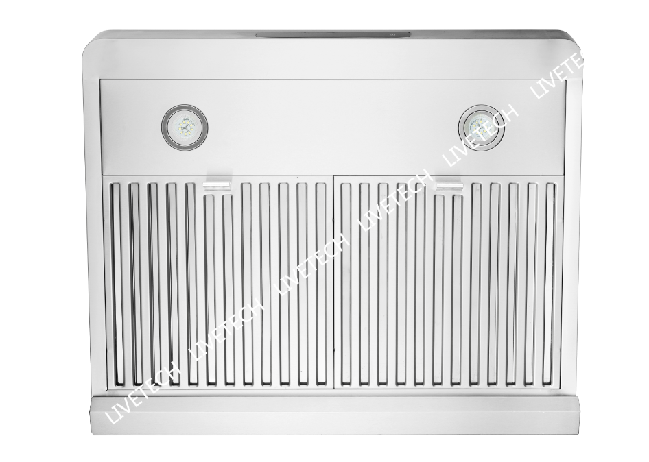 Rear Vent --- LiveTech Stainless Steel 30" Under Cabinet Range Hood 800 CFM