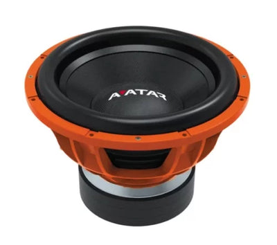 Avatar Tsunami STU-1546-D2 Orange 6000 Watts Peak 2-Ohm 15" Subwoofer