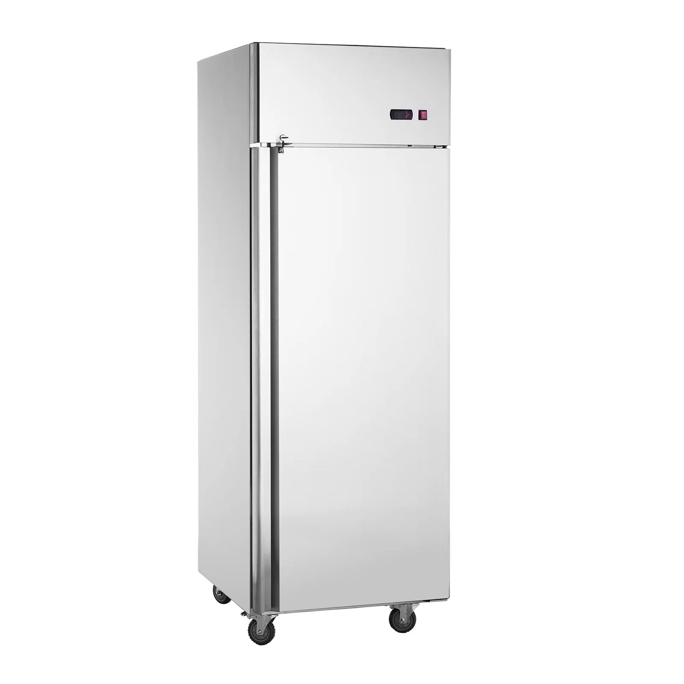 SKYSHALO Commercial Freezer 19.32 Cu.ft Reach In Upright Freezer 1 Door 4 Shelves