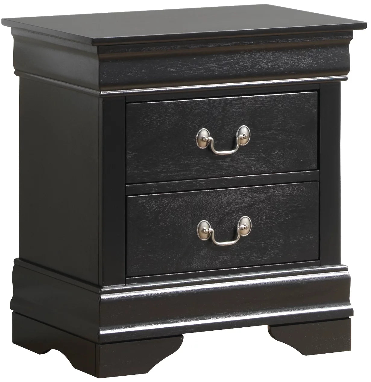 CoSoTower Glory Furniture Louis Phillipe G3150-N Nightstand , Black