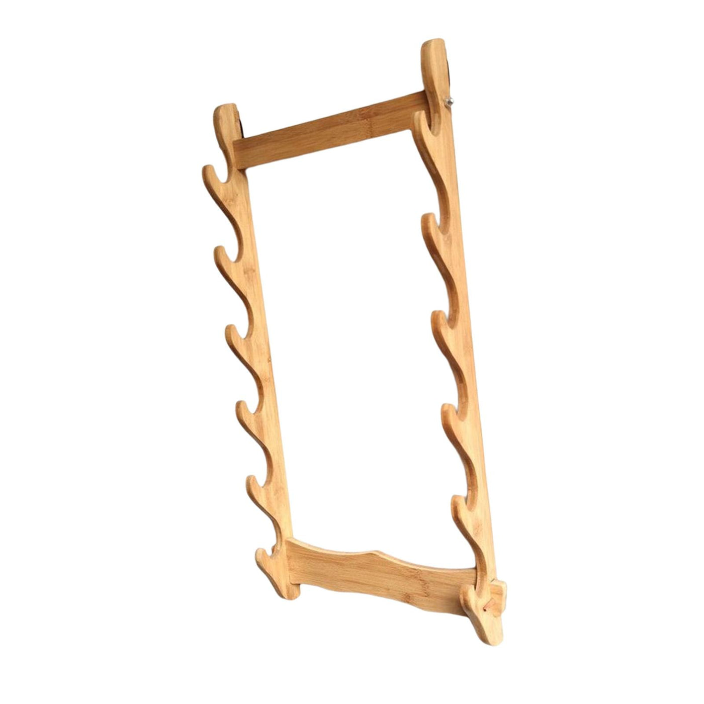 Solid Wood Wall Display Rack, Wall Mounted Bracket Hanger, Wooden Frame Rack, Horizontal Support for Room Dojo Tier