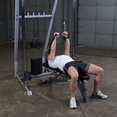 Powerline Single Stack Functional Trainer with Dual Pulleys