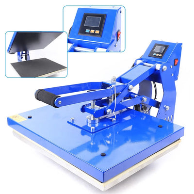 For T-shirt Auto Open Heat Press Machine 16"x 20" Clamshell Sublimation Transfer