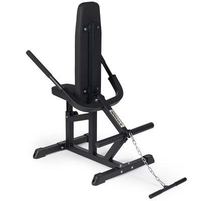 Titan Fitness Plate Loaded Seated Dip Machine, Rated 200 LB, Tricep/Bicep Press Down Machine, Upper Body Push Workout