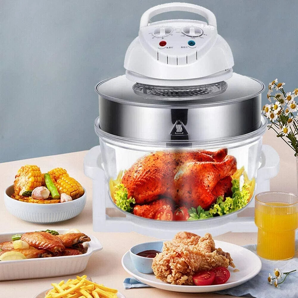 12L Air Fryer Electric Turbo Air Fryer Multifunction Convection Oven Oven Roaster Kitchen Food Cooker 110V